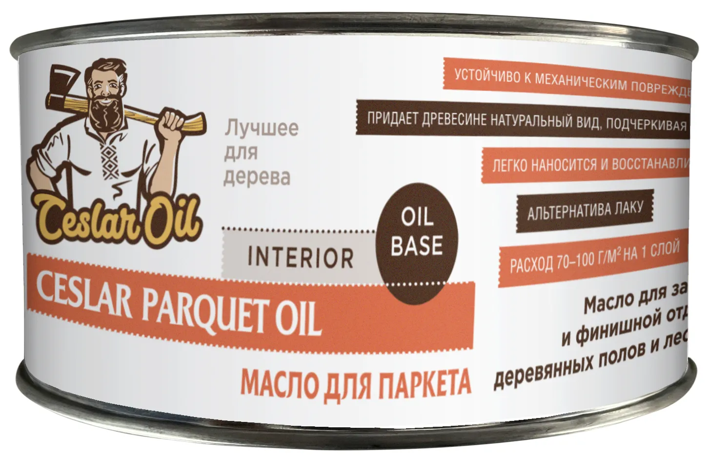 Банка масла Parquet Oil