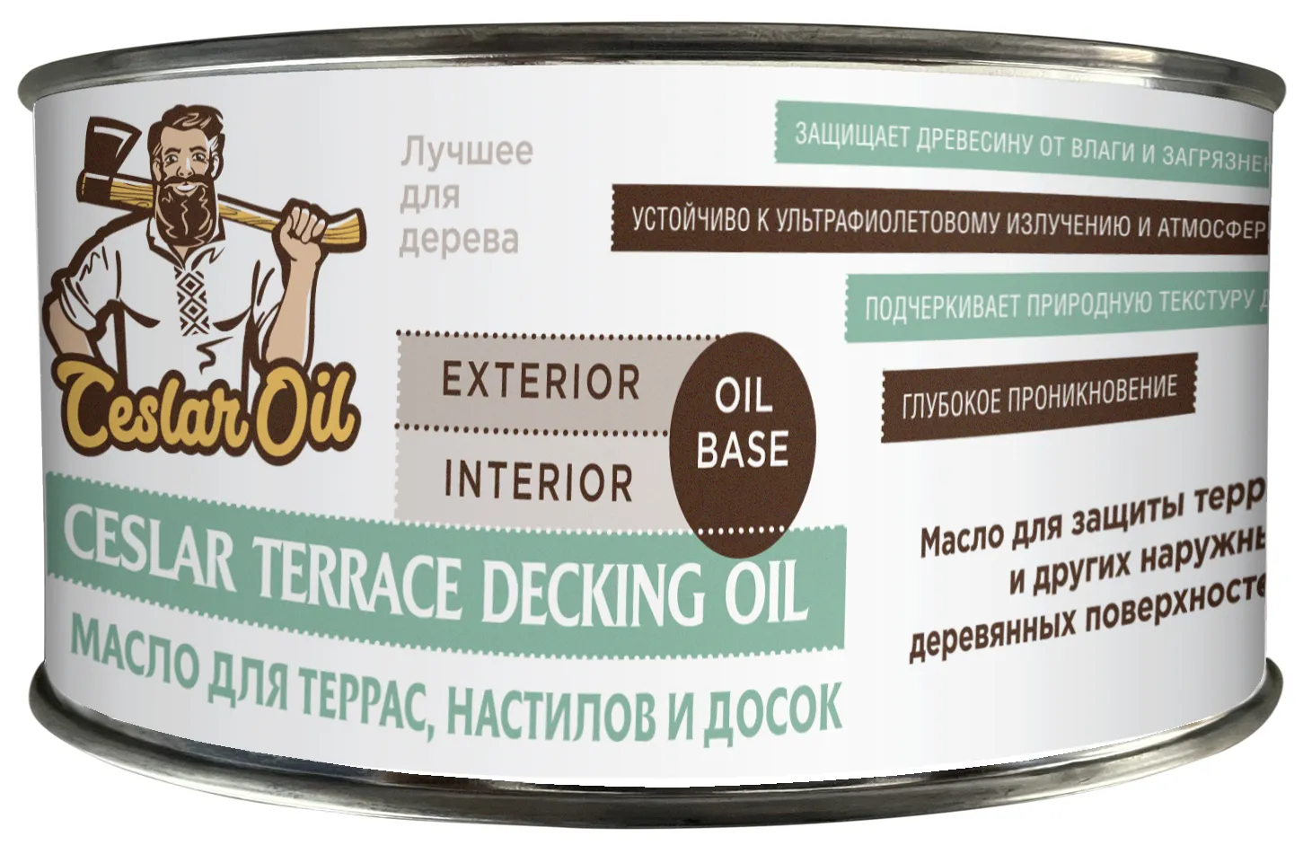 Банка масла Terrace Decking Oil