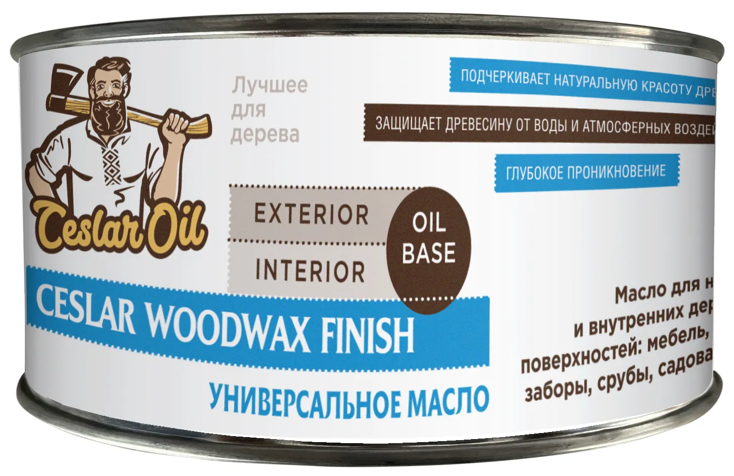 Банка масла Woodwax Finish Oil