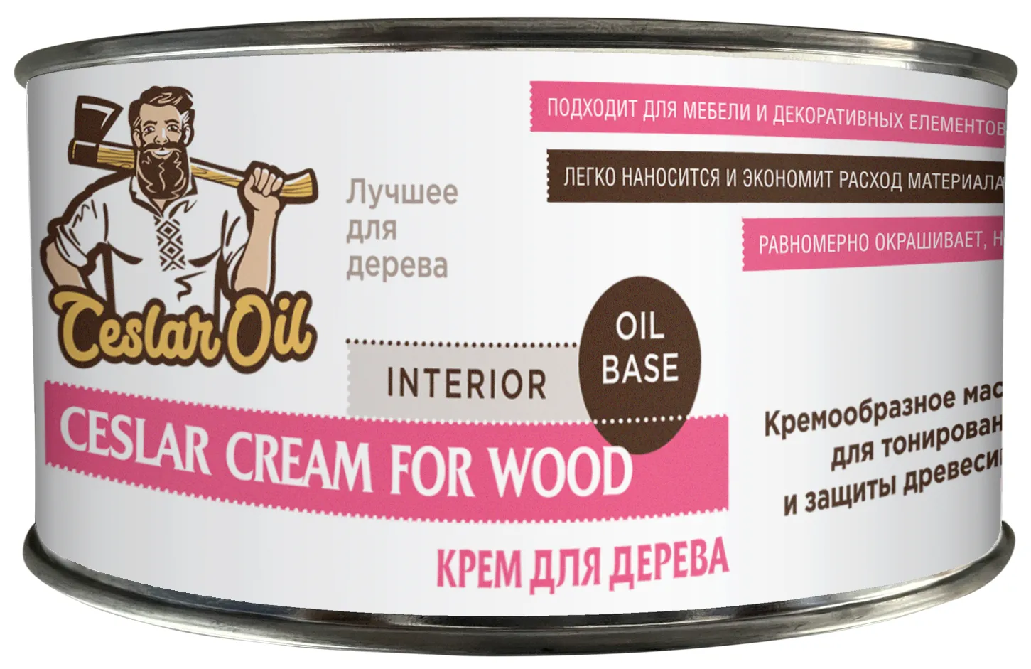 Банка масла Cream For wood