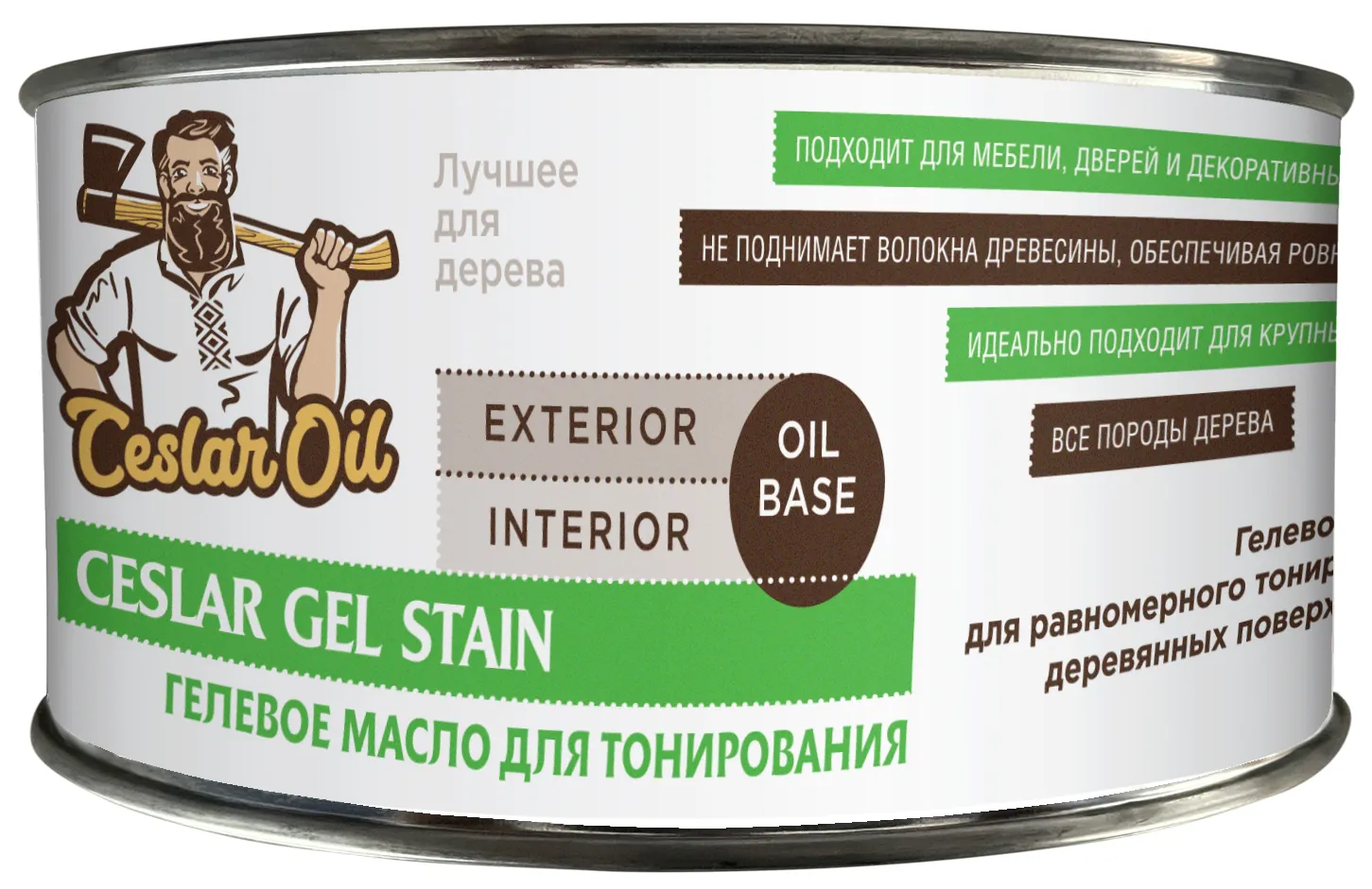 Банка масла Gel Stain